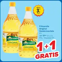 Carrefour Frituurolie Original Vandemoortele aanbieding