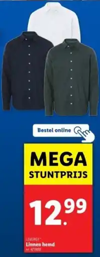 Livergy linnen hemd