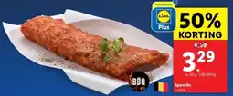 Lidl BBQ Spareribs aanbieding