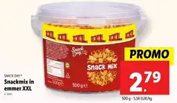 Lidl Snack Day Snackmix in emmer XXL aanbieding