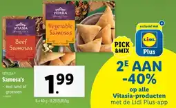 Lidl Vitasia Samosa's aanbieding