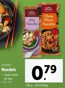 Lidl Vitasia Noedels aanbieding