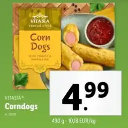Lidl Vitasia Corndogs aanbieding
