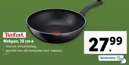 Lidl Tefal Wokpan aanbieding