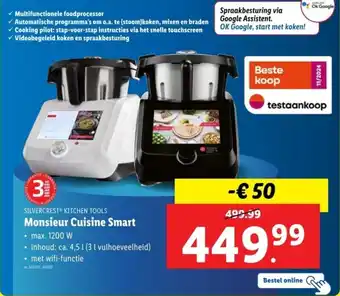 Lidl Silvercrest Monsieur Cuisine Smart aanbieding