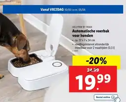 Lidl Jollypaw by Trixie Automatische voerbak voor honden aanbieding