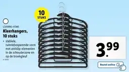 Lidl Livarno Home Kleerhangers aanbieding