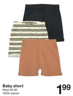 Zeeman Baby short aanbieding