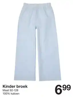 Zeeman Kinder broek aanbieding