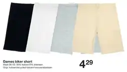 Zeeman Dames biker short aanbieding
