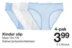 Zeeman Kinder slip aanbieding