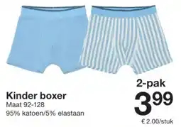Zeeman Kinder boxer aanbieding