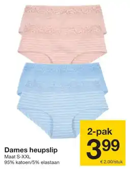 Zeeman Dames heupslip aanbieding