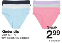 Zeeman Kinder slip aanbieding