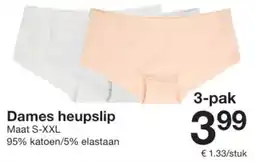 Zeeman Dames heupslip aanbieding
