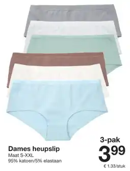 Zeeman Dames heupslip aanbieding
