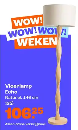 Kwantum Vloerlamp Echo aanbieding