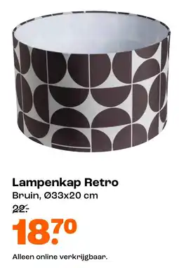 Kwantum Lampenkap Retro aanbieding