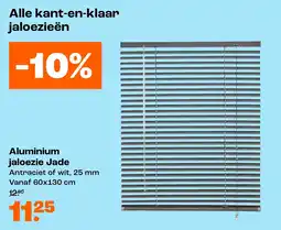 Kwantum Aluminium jaloezie Jade aanbieding