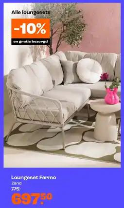 Kwantum Loungeset Fermo aanbieding