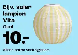 Kwantum Bijv. solar lampion Vita aanbieding