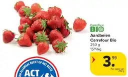 Carrefour Aardbeien Carrefour Bio aanbieding
