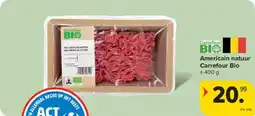 Carrefour Americain natuur Carrefour Bio aanbieding