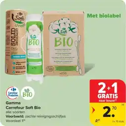 Carrefour Gamma Carrefour Soft Bio aanbieding