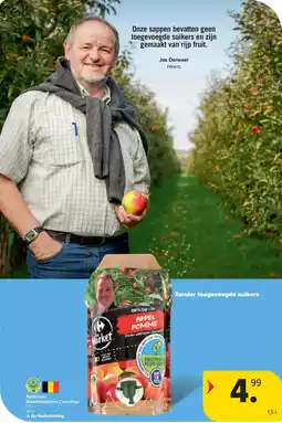 Carrefour Appelsap Kwaliteitsketen Carrefour aanbieding