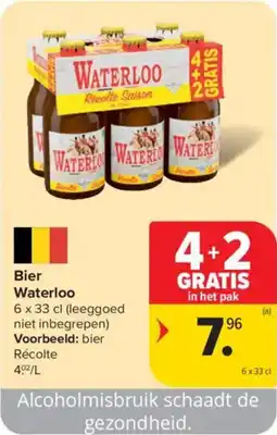 Carrefour Bier Waterloo aanbieding