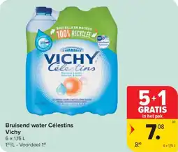 Carrefour Bruisend water Célestins Vichy aanbieding