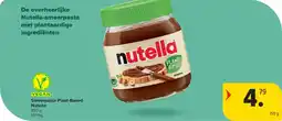 Carrefour Smeerpasta Plant Based Nutella aanbieding