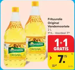 Carrefour Market Frituurolie Original Vandemoortele aanbieding