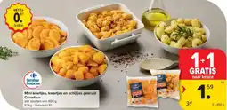 Carrefour Market Mini krieltjes, kwartjes en schijfjes gekruid Carrefour aanbieding