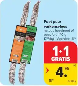 Fuet puur varkensvlees