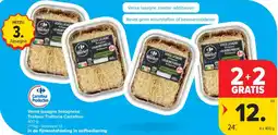 Carrefour Market Verse lasagne bolognese traiteur trattoria carrefour aanbieding
