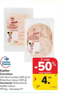 Carrefour Market Kipfilet Carrefour aanbieding