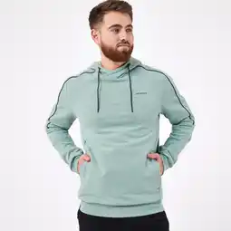 Decathlon Tennishoodie voor heren Soft lichtgrijs aanbieding
