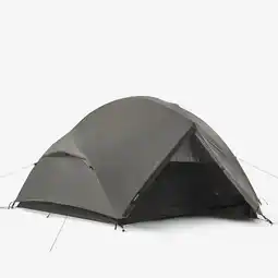 Decathlon Driepersoonskoepeltent voor trekking MT900 licht en vrijstaand aanbieding