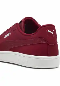 Decathlon PUMA Smash 3.0 Buck sneakers PUMA Dark Crimson White Red aanbieding