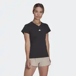 Decathlon AEROREADY Train Essentials Minimal Branding V-hals T-shirt aanbieding