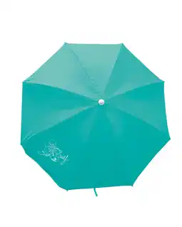 Decathlon STRANDPARASOL MET ZONWERING UPF50+ 220CM aanbieding
