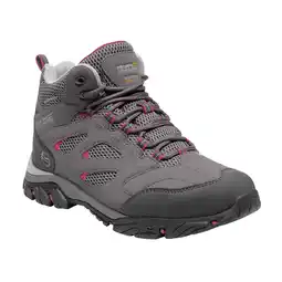 Decathlon Dames Holcombe IEP Mid Hiking Boots (Staal/levendig) aanbieding