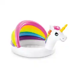 Decathlon Baby zwembad unicorn 127x69 cm aanbieding