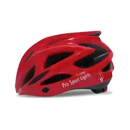 Decathlon Fietshelm Allround Dames/Heren Rood aanbieding