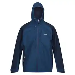 Decathlon Waterdichte jas Britedale heren (Moonlight Denim/Navy) aanbieding