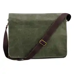 Decathlon Vintage Canvas Zak voor verzending 14 Liter (Vintage Militair Groen) aanbieding