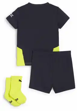 Decathlon Manchester City 24/25 baby-uittenue voor peuters PUMA New Navy Yellow Glow Blue aanbieding