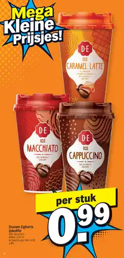 Albert Heijn Douwe Egberts ijskoffie aanbieding