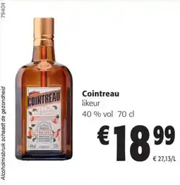 Colruyt Cointreau likeur aanbieding